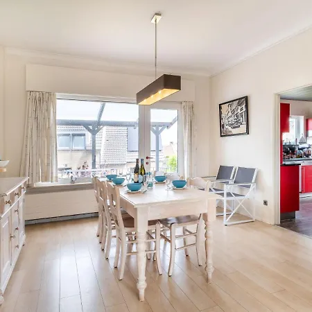 Near Sea And Shops In Belgium Koksijde